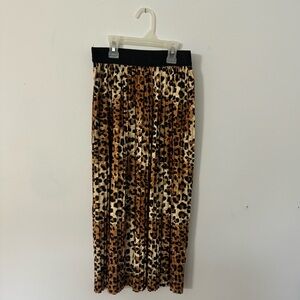 Mid length leopard Women’s Skirt